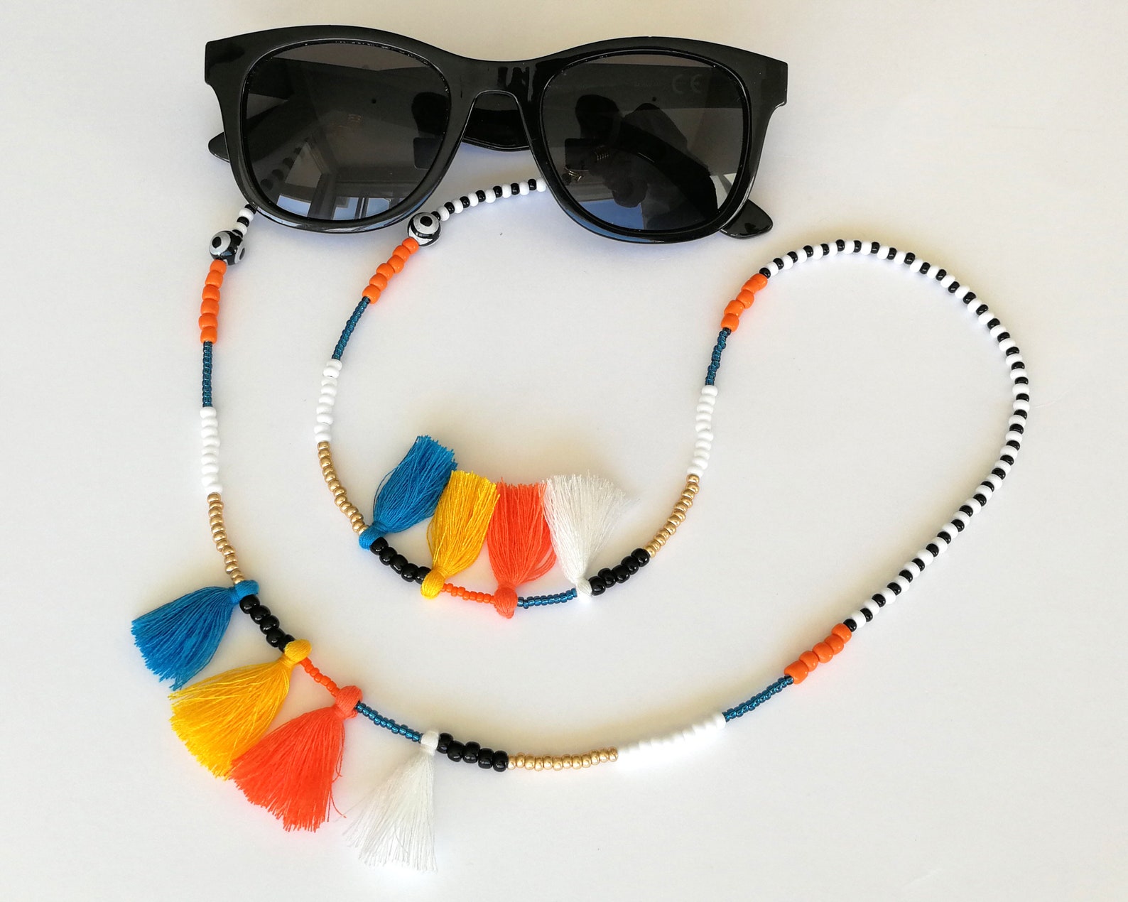 Bead Eyeglass Holders Beaded Glasses Chain Beaded Eyeglass Holder Chain