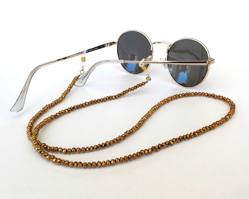Reading Glasses Chain Eyewear Necklaces Beaded Sunglass Etsy