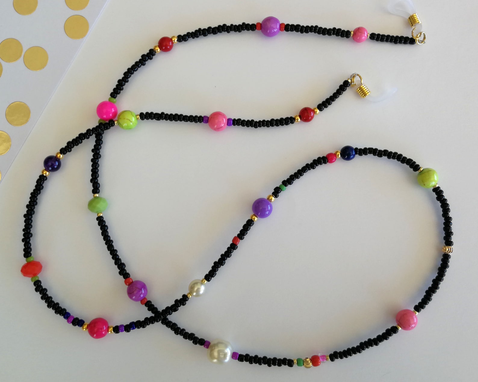 Bead Eyeglass Holder Beaded Sunglasses Chain Beaded Glasses Chain