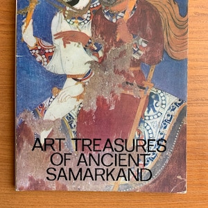 1972 SAMARKAND Art Treasures Uzbekistan Radziecki zestaw pocztówek 16 kart historycznych Światowe dziedzictwo kulturowe Starożytne obrazy