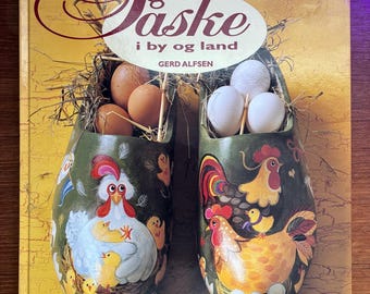 1997 Norwegian Vintage Easter Crafts DIY Book Påske i by og land Gerd Alfsen