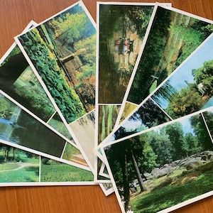 1983 Sofiivka офіївка Lot de 14 cartes postales historiques ukrainiennes vintage de l'époque soviétique, souvenir de l'URSS, Ukraine