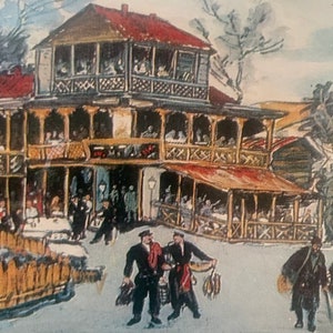 Elena Akhvlediani Kunst Gemälde Postkarten Set von 16 georgischen Kunstgeschichte Museen Sammlungen Sowjetzeit Retro Ussr Souvenir ელენე ეხვლედიანი