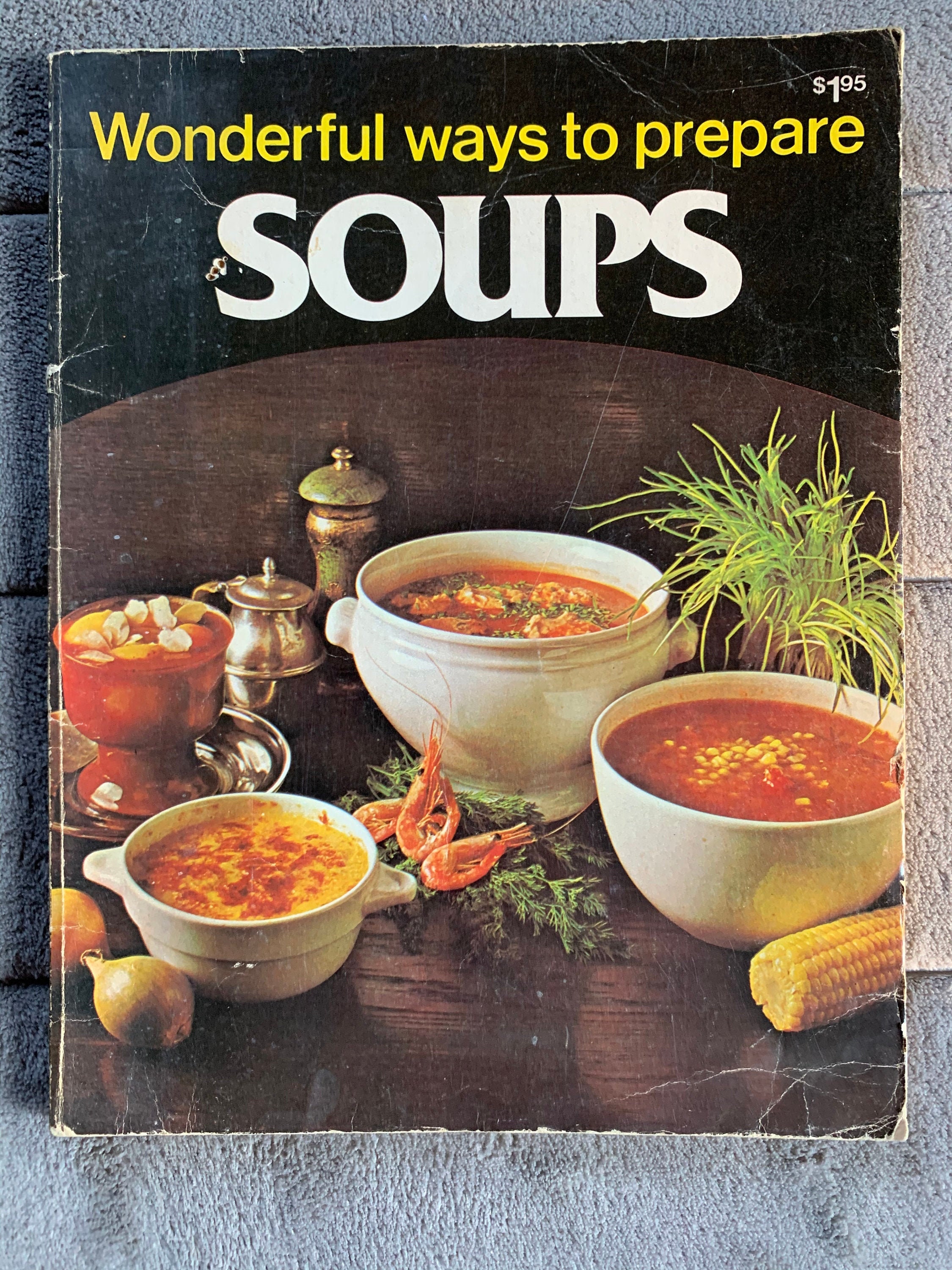 Buy 1978 Soups Cook Book English Cooking Traditional Recipes in English