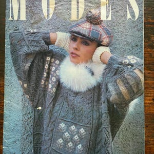 RIGAS MODES på ryska 1988 vinter lettisk modetidning etnografisk Riga Lettland 80-talet