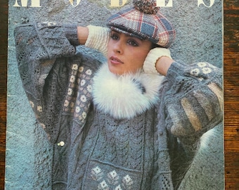 RIGAS MODES in Russian 1988 winter Latvian fashion magazine ethnographical Riga Latvia 80s