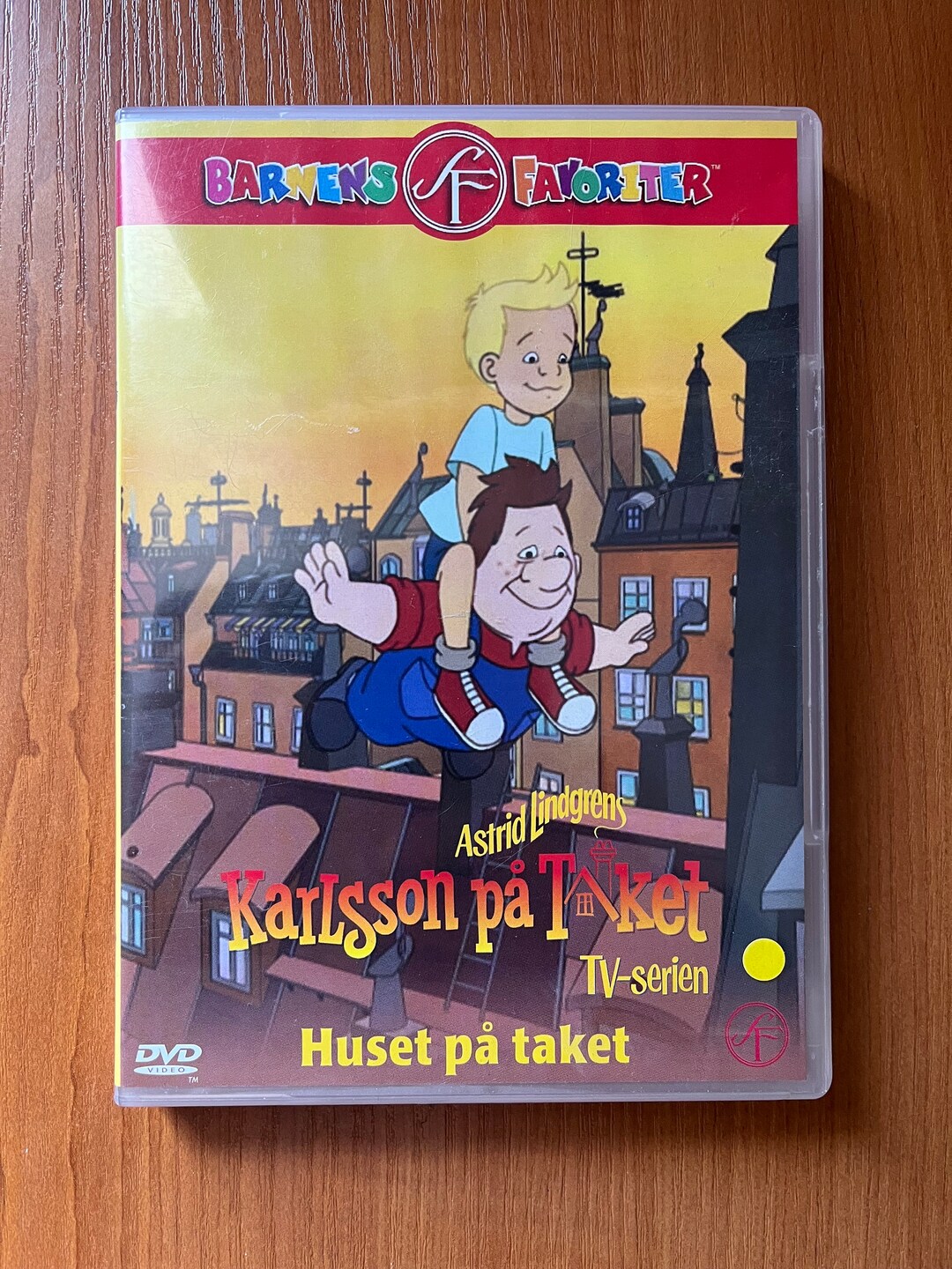 2002 Karlsson På Taket Vintage DVD Swedish Cartoon Movie Karlson on the ...