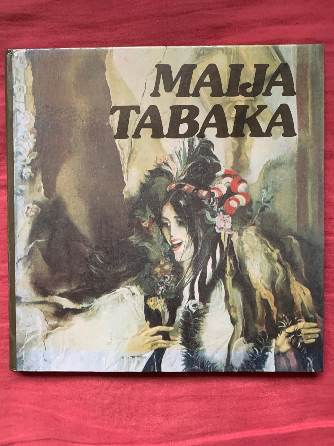 1983 Latvian Art Book Maija Tabaka Oil Paintings Portraits Vintage.