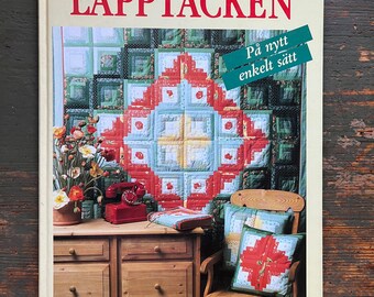 Swedish Vintage Crafts DIY Book 1982 Sweden Hobby Books Embroidery Sewing Weaving Patterns