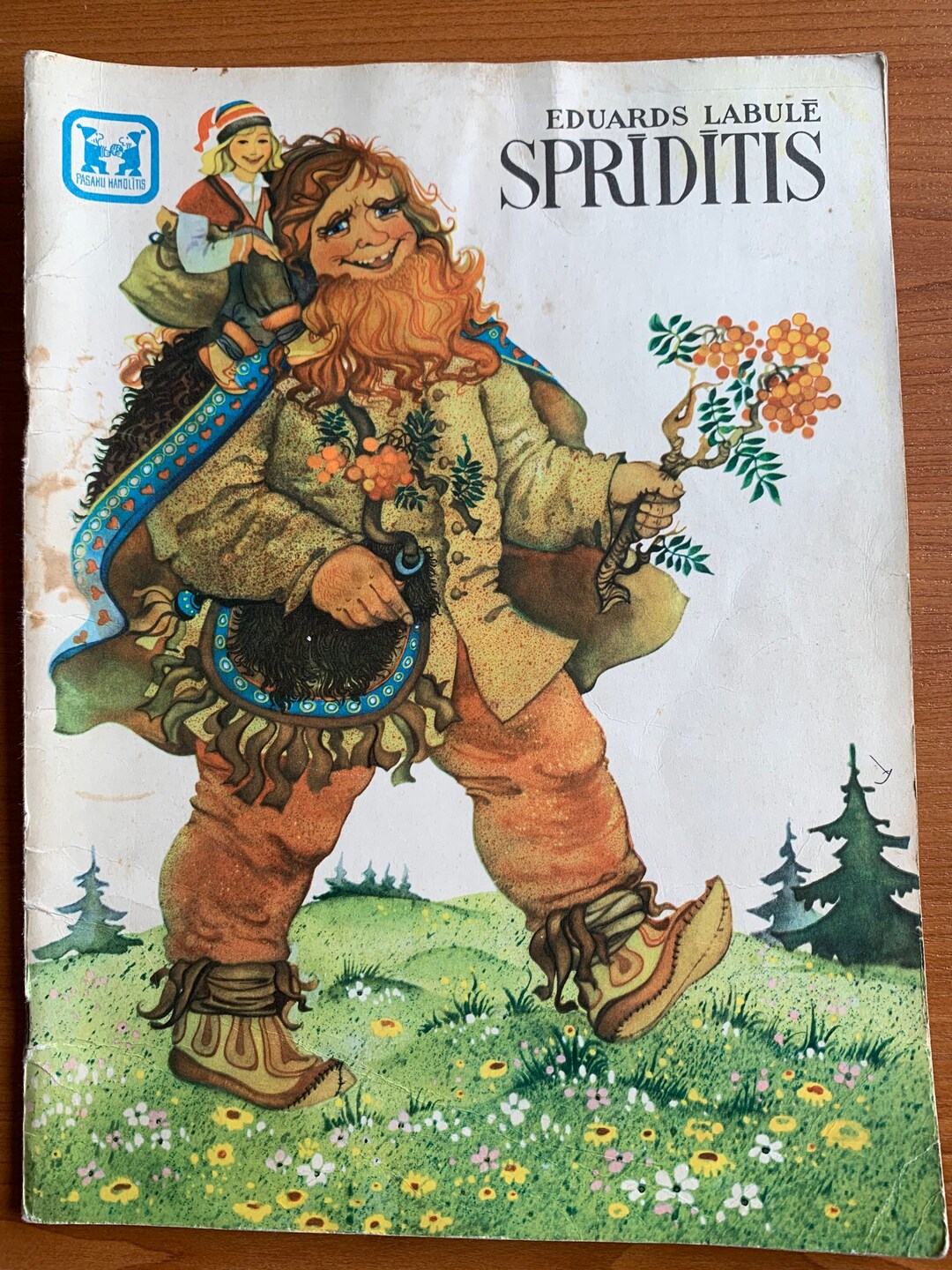 Edouard Riga Edouard Laboulaye POUCINET Children Book Latvian Sprīdītis Vintage ...