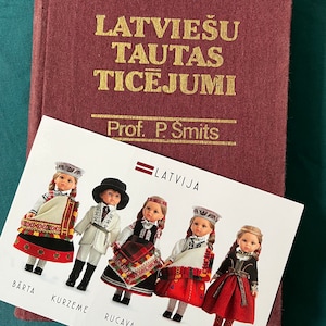 Pēteris Šmits Latvian Folklore Vintage Retro Edition Folk Beliefs Latvia Riga