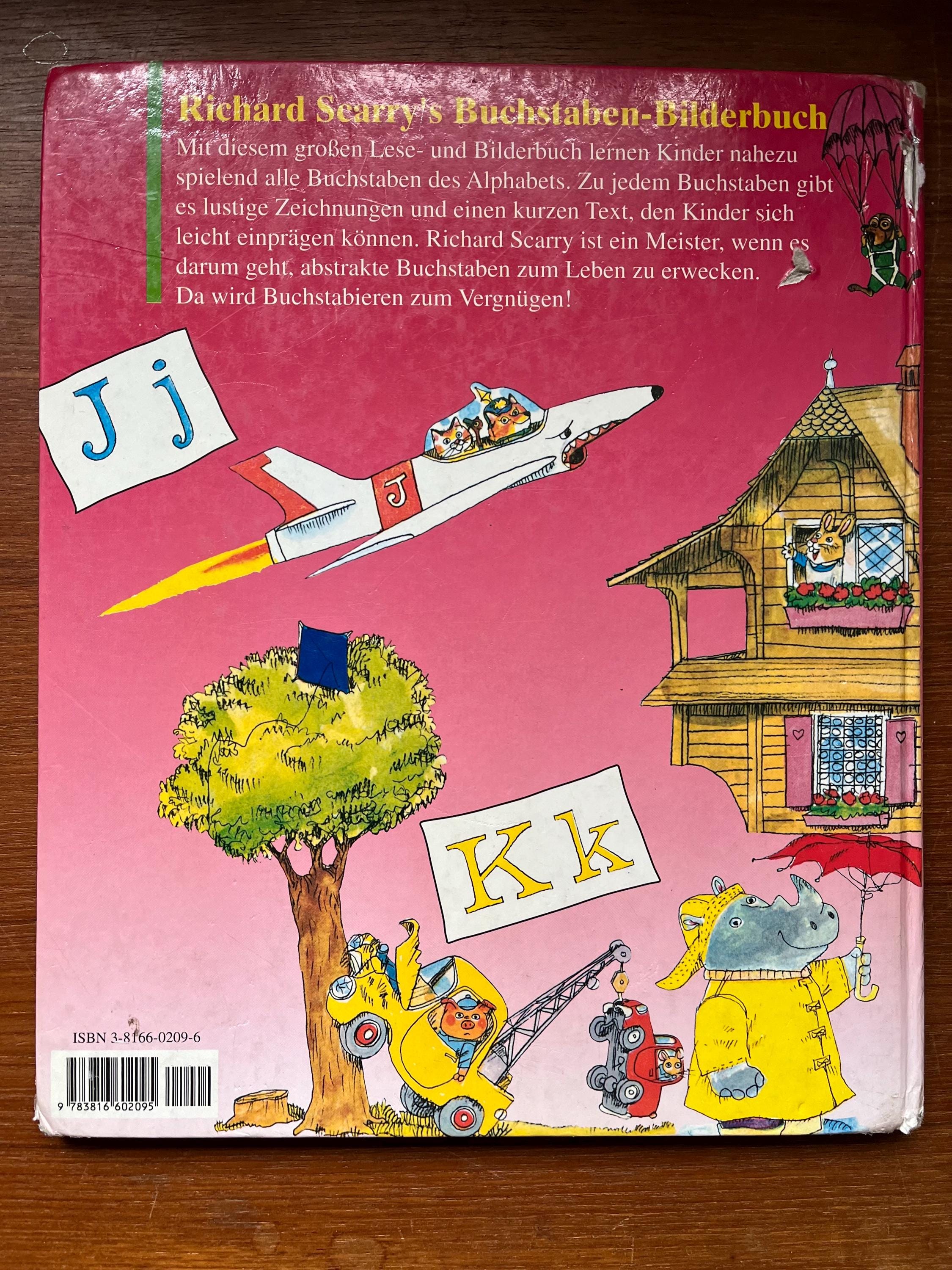 1992 ヴィンテージ ドイツ語入門書 ABC ブック 子供向け教育詩集