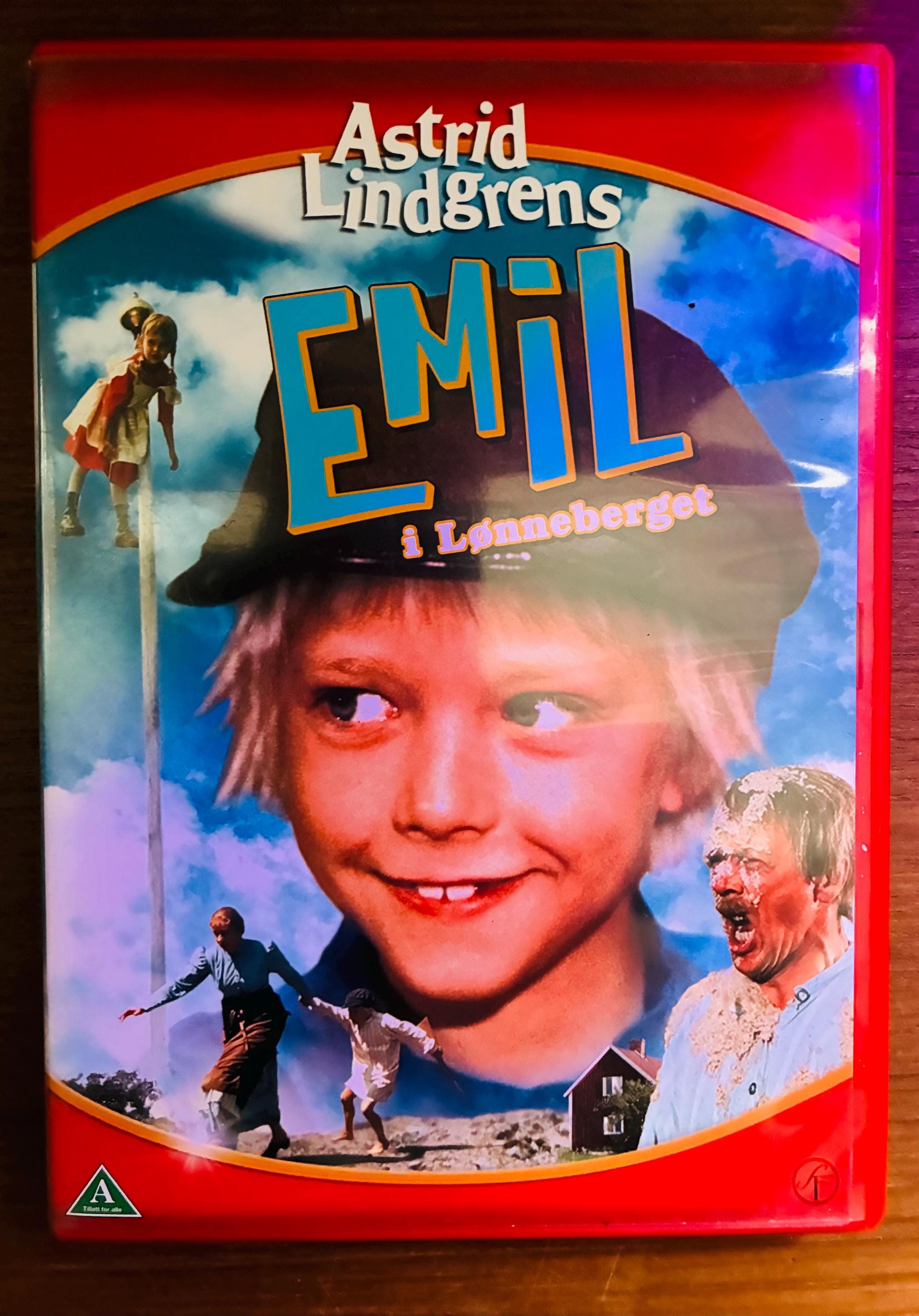 Emil I Lonneberget Vintage DVD, Astrid Lindgren, Swedish Kids