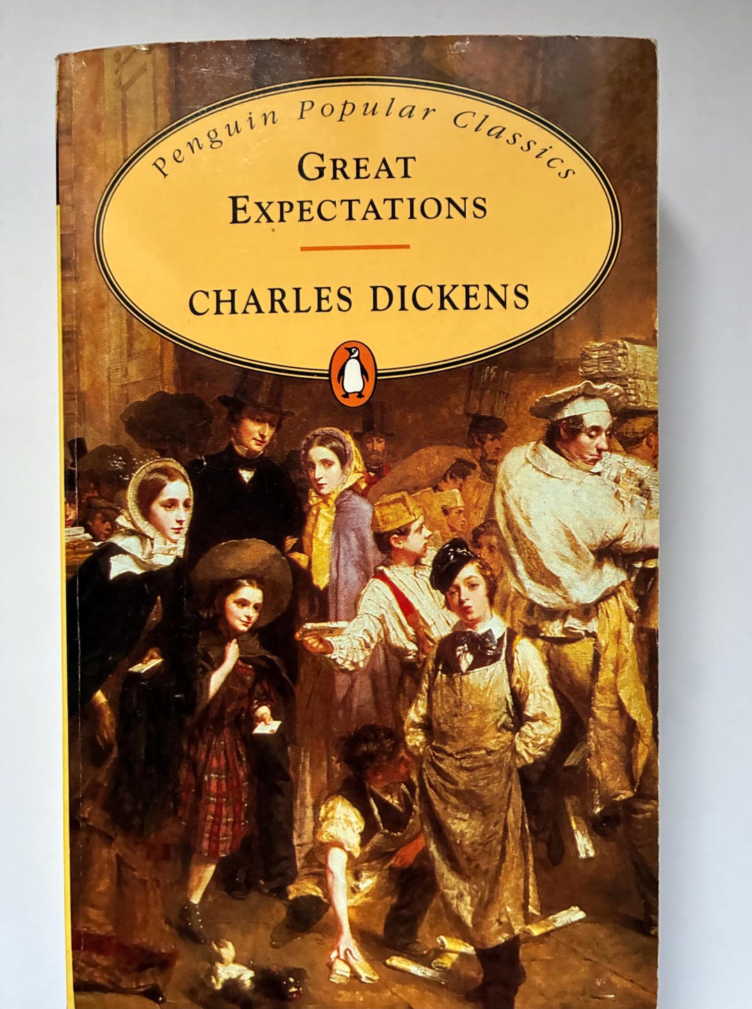 Great Expectations Charles Dickens English Vintage Book Penguin ...