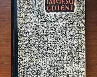 Latvian Cousine 1969 Cook Book Traditional Recipes Latviešu ēdieni