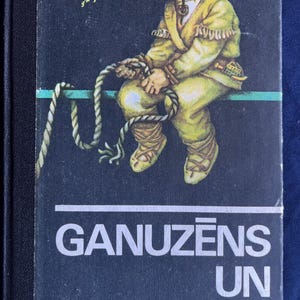 1987 Latvian Folk Tales Book Vintage Retro Edition Latvia Riga Folklore Latviešu Tautas Pasakas Ganuzēns un velns