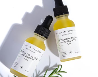 Hair Growth Oil Rosemary – Natural Vegan Blend for Thicker, Healthier Hair