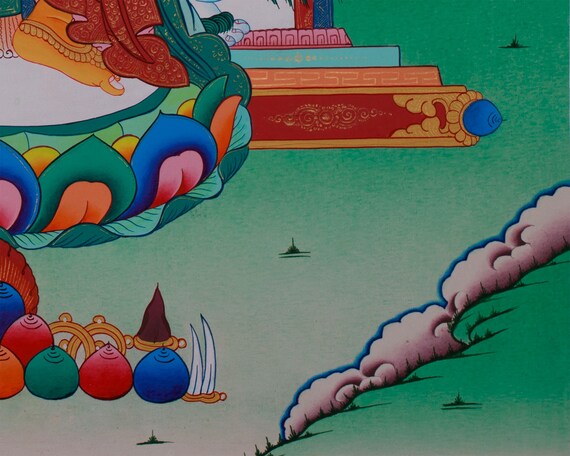 Hand-painted Maitreya Buddha Art | Symbol of Future Enlightenment