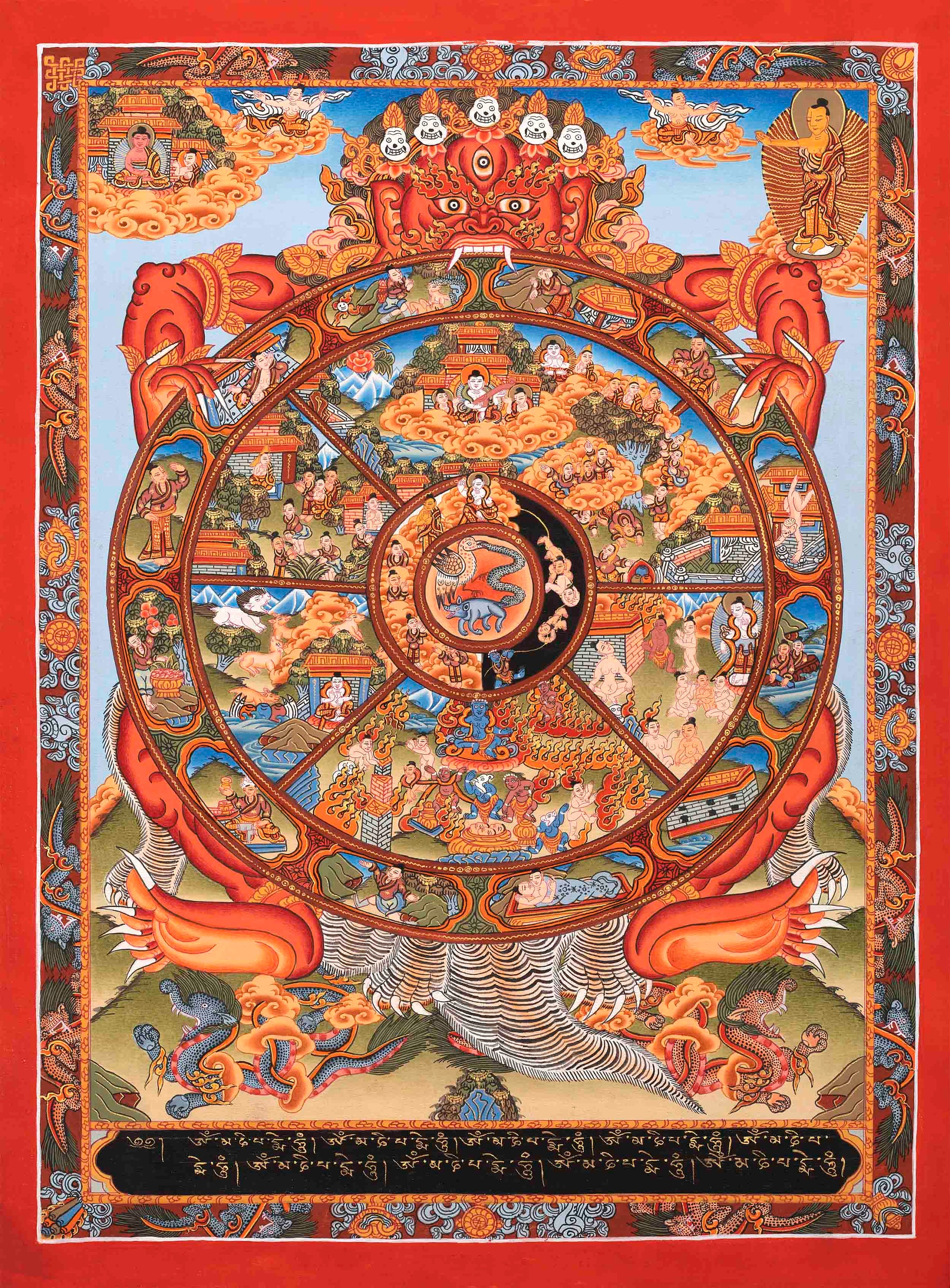 Divine Wheel Samsara Wheel