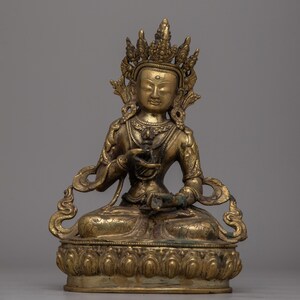 Traditional Vajrasattva Statues | Handcrafted Dorje Sempa Figurine | Symbol of Purification and Enlightenment |Ideal for Meditation and Yoga