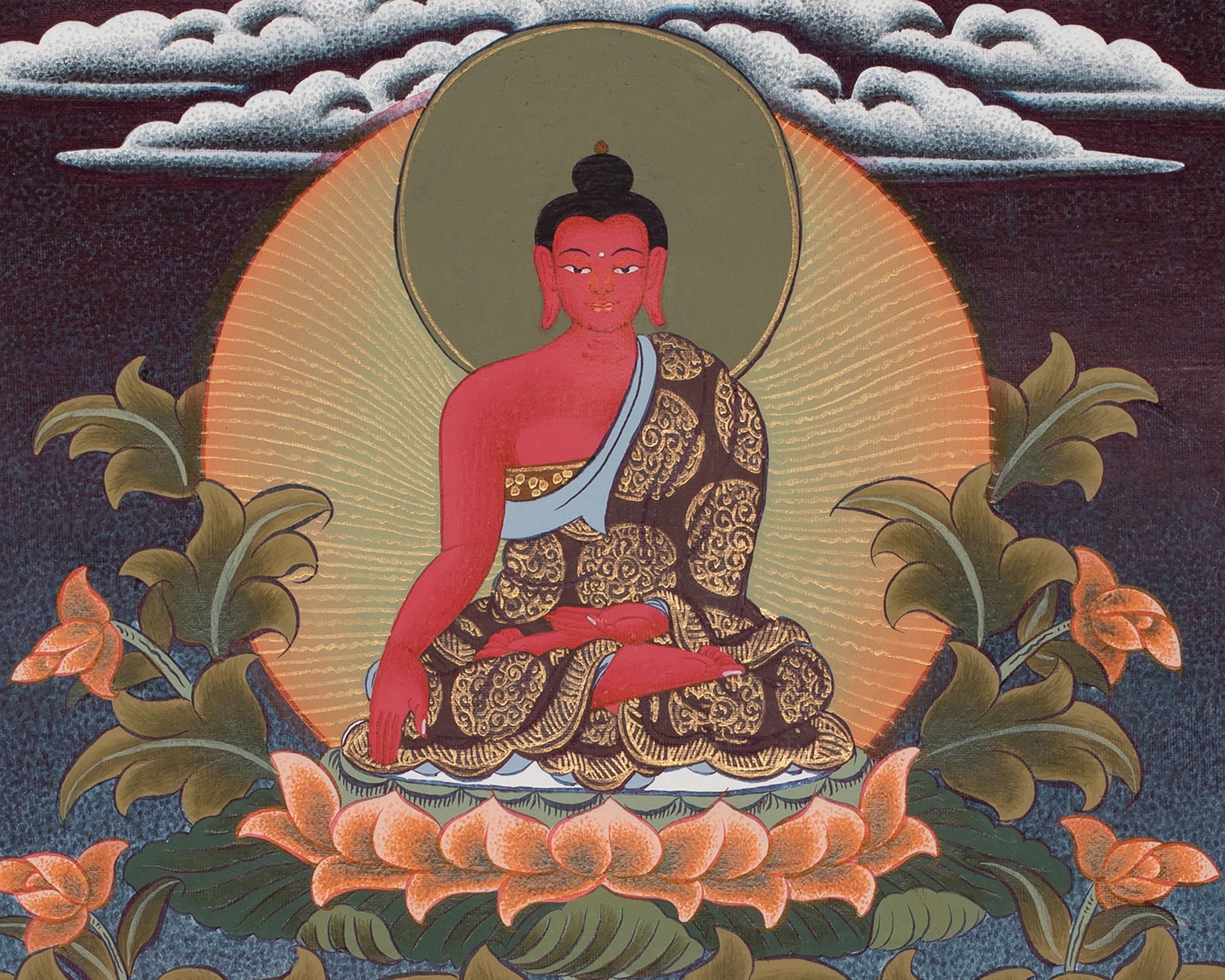 七仏の薬仏特集 |バイサジャグル タンカ |癒しの仏陀 |青い仏陀