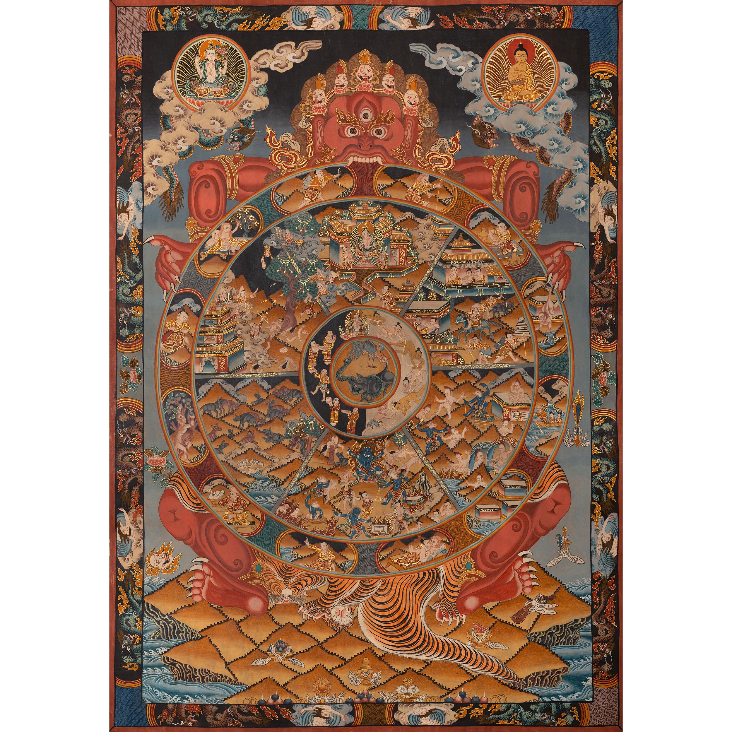 premium-wheel-of-life-thangka-bhavachakra-samsara-art-tibetan