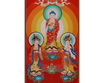 悟り、仏陀、オリジナル、現代絵画、蓮、平和、涅槃、覚醒、現代