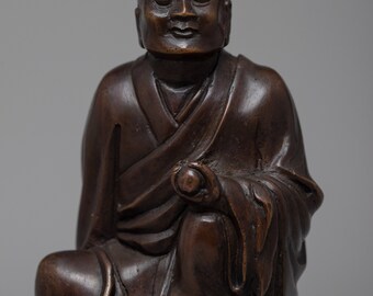 僧侶像 | 仏教の手彫りアート | 手作りの屋外像 | 仏教の禅空間装飾