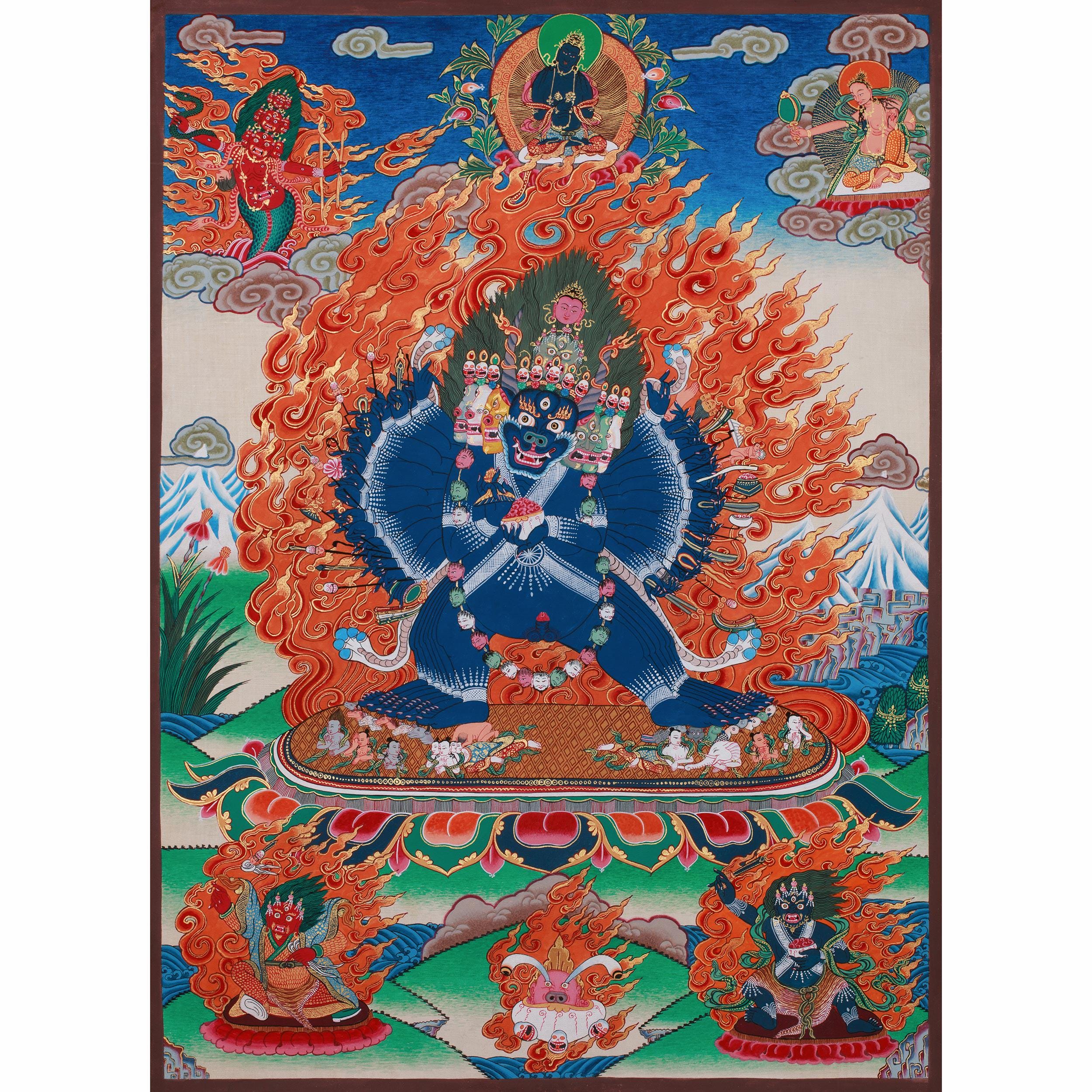 【最終値下】タントラアート 曼荼羅 限定250 タンク・タマシ作 最終値下】タントラアート 曼荼羅 限定250 タンク・タマシ作