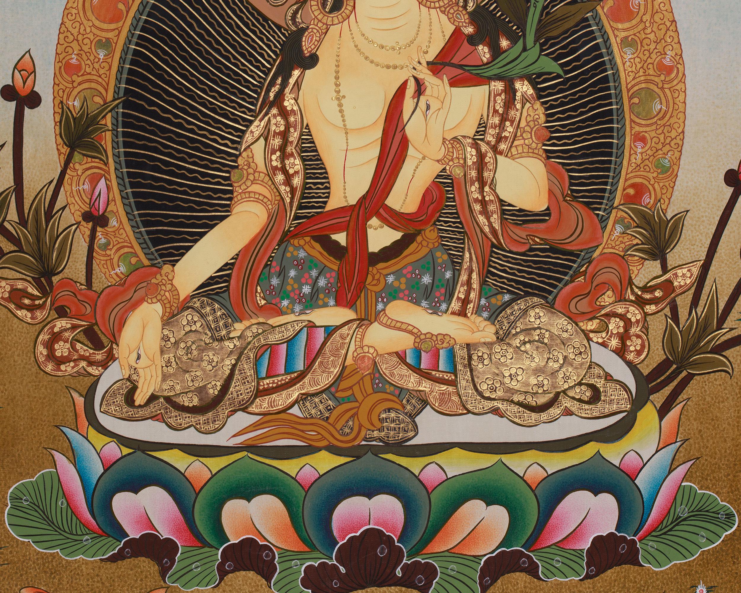 タラ・ホワイト・タンカ・コレクション | 神聖な女性アート | 仏教の