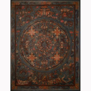 Yamantaka Mandala Thangka | Wrathful Wisdom, Enlightened Beings | Buddha Mandalas, Avalokiteshvara & Mahakalas | Sacred Tibetan Buddhist Art