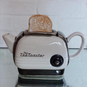 Sällsynt Swinside Tekanna "Tebrödraren" Liten Novelty Tekanna