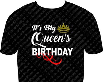 Queen's Birthday King Shirt, Matching Couple Shirts