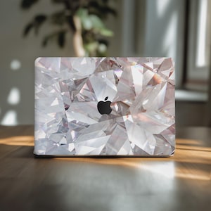 Kristalltryck MacBook Air 13 tum elegant diamantdekor Mac Pro 14 heltäckande Apple 2026 M1 Max klistermärke 16 skal 15 dekal retina M2 mode