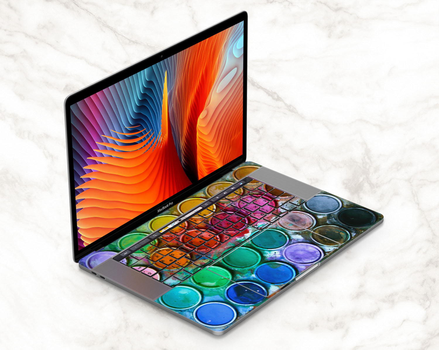 Palette of Colors Macbook Pro 15 Skin Colorful Macbook Mac Pro Etsy