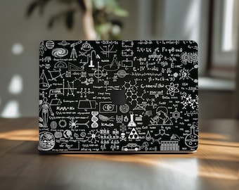 数学MacBookスキンMac Book Air 15カバーオタク系ノートパソコンPro 16インチM4 M3 13 M1デカール2025 14インチステッカー科学M2 A3186大学生向けギフト