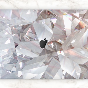 Crystal print macbook air 13 inch diamonds decor macbook pro 14 cover apple 2021 M1 Max sticker macbook pro 16 skin mac 15 decal retina 12 "