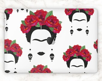 Frida Laptop Skin Macbook Pro 15 Zoll Red Roses Mac Book Air 13 Skin Apple Mac Sticker Macbook Pro 16 Cover 2021 14 Touchpad Aufkleber 12 2020 "