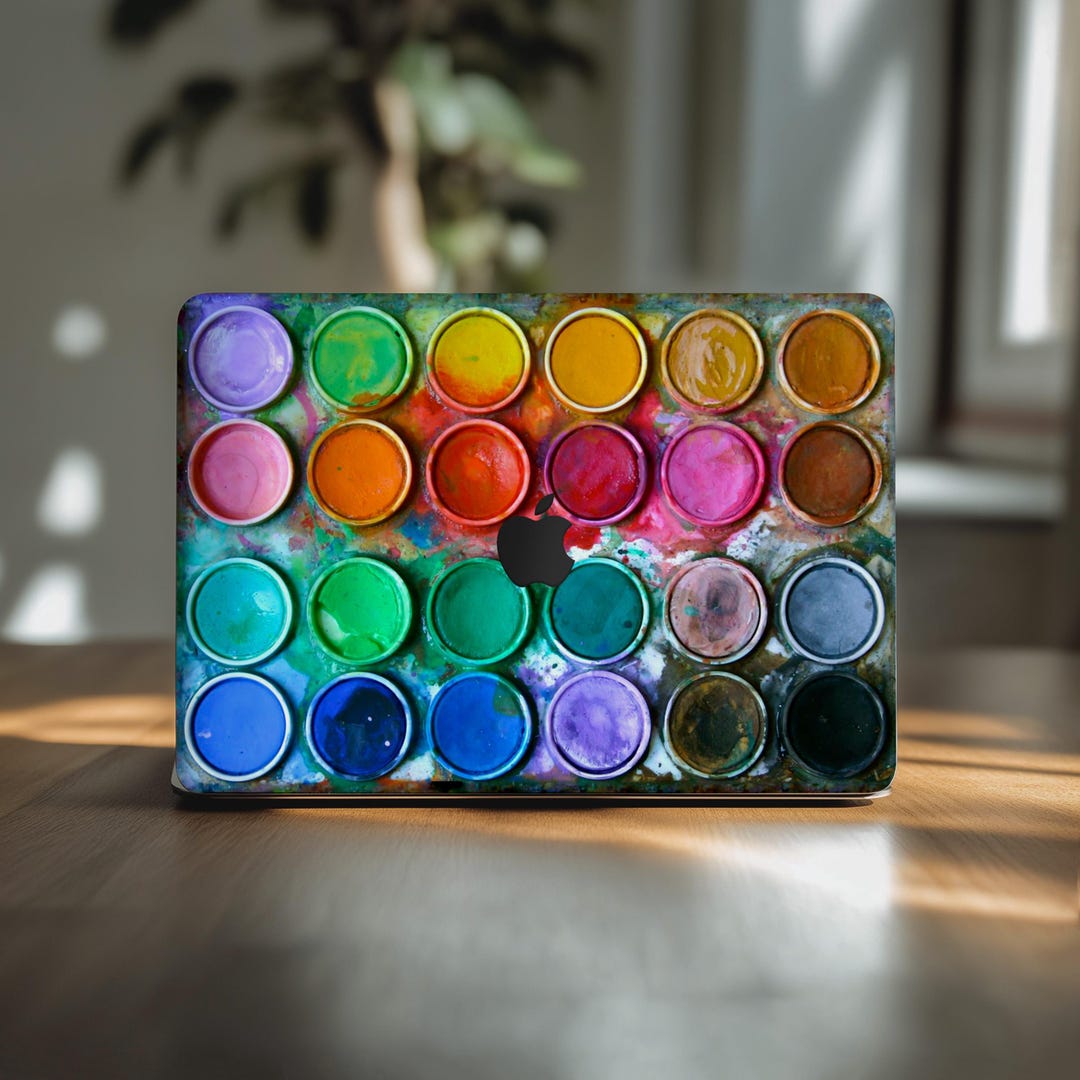 Palette of Colors MacBook Pro 15 Skin Colorful M4 M3 M1 Creative ...