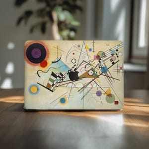 Kandinsky art macbook 14 cover modern abstract print skin M2 16 2022 apple M4 M3 15 mac book air 2025 M1 13 inch creative drawing A3241 new