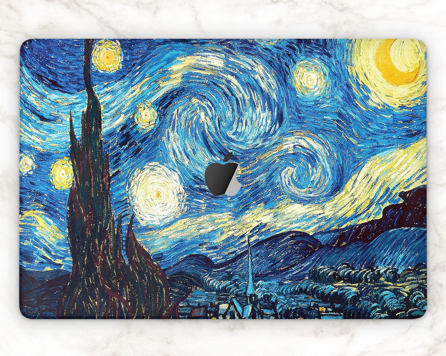 Van Gogh Macbook Mac Air 13 Cover Starry Night Macbook 16 Etsy — free download