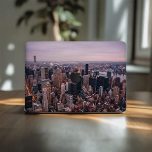 Toronto skyline sticker 2025 macbook pro 13.3 Urban aesthetic vinyl mac book air 15 inch mac M3 M2 14 skin 2024 decal A2338 16 M4 M1 for him