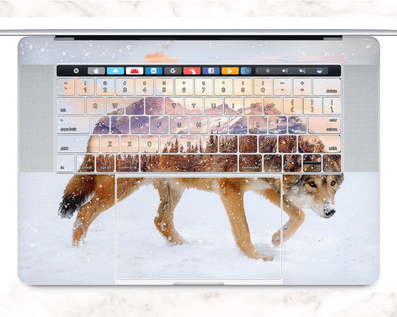 Wolf Macbook Cover 15 Inch Decal Nature Macbook Decal 13 Etsy