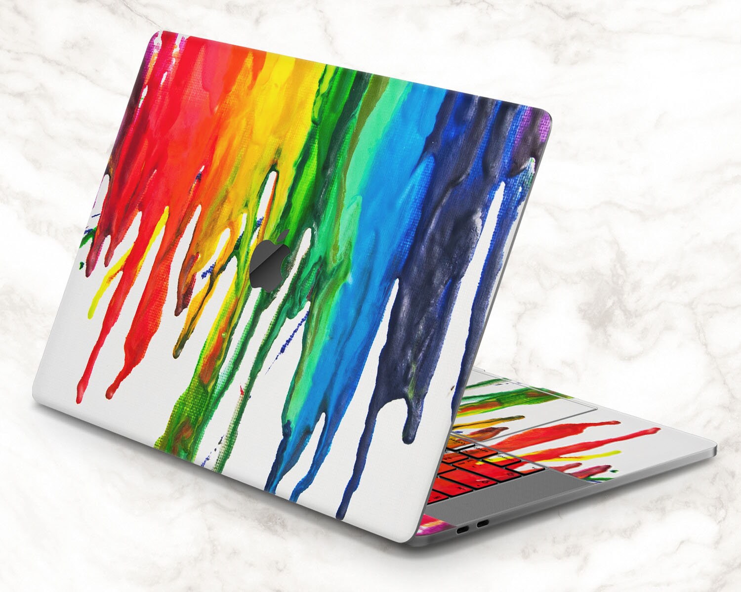 Drips of Paint Mac Pro 16 2019 Cover Art Macbook Skin Mac 13 Etsy