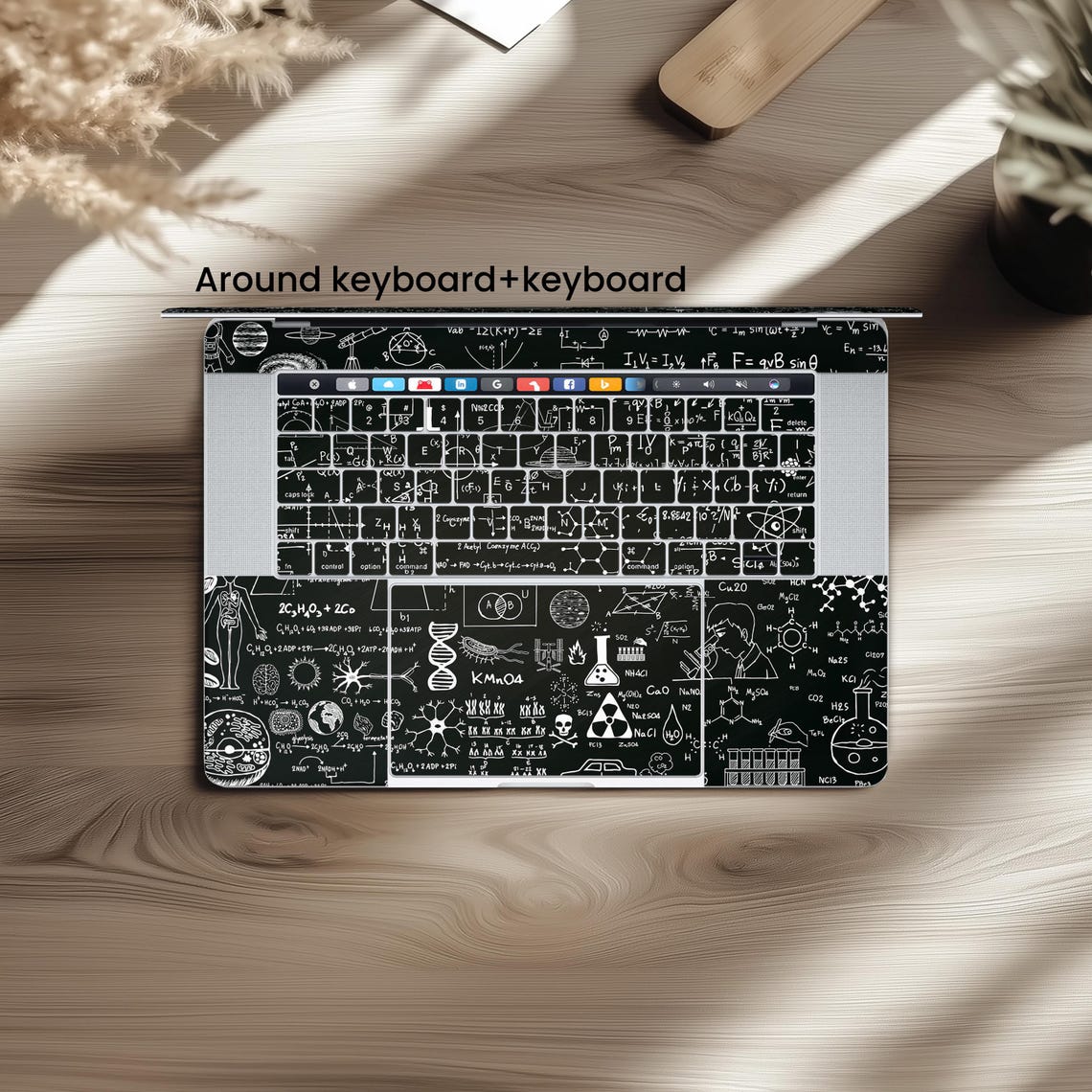Math MacBook Skin Mac Book Air 15 Cover Nerdy Laptop Pro 16 Inch M4 M3 ...