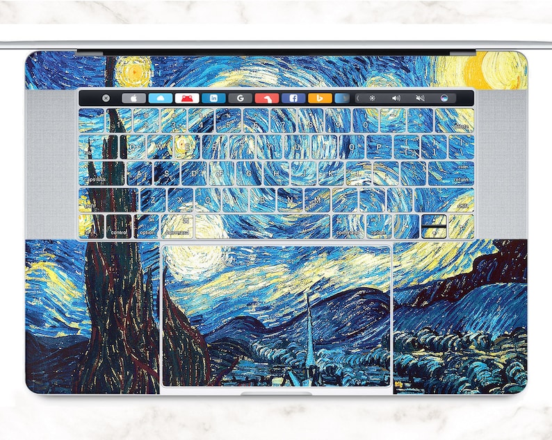 Van Gogh Macbook Mac Air 13 Cover Starry Night Macbook 16 Etsy — free download