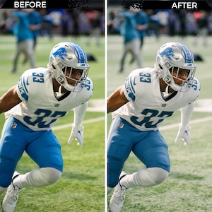 Football Lightroom Presets Mobile and Desktop Lightroom Presets for Photo Editing Sports Photos, NFL Photos, Sports Presets image 8