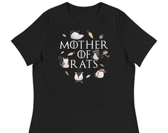 Rat Shirt For Rat Lovers. Great Rat Lover Gift For Women. Cute Rat Graphic Tee. Rat Top. Explore Now!