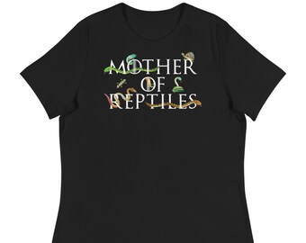 Reptil Shirt für Reptil-Liebhaber. Große Reptil-Liebhaber-Geschenk für Frauen. Süße Reptil Grafik Tee. Reptil Top. Entdecken Sie jetzt!