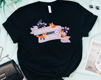 Fox T Shirt, Great Fox Lover Gift For Women and Men, Cute Fox Graphic, Fox Top, Crazy Fox Lady